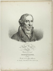 Portræt af Réné Desfonataines af Jules Boilly