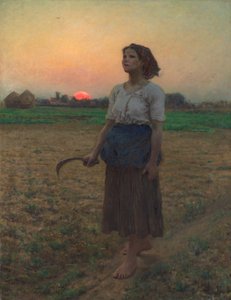 Lærkens sang af Jules Breton