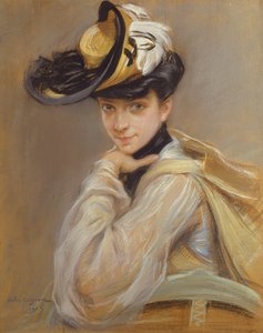 Portræt af kunstnerens hustru, Madame Cayron