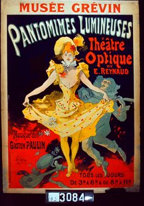 Lysende pantomimer af Jules Cheret