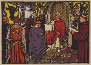 Den hellige romerske kejser Henrik VII giver kejserlig umiddelbarhed til kantonen Uri