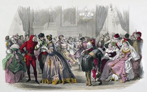MONITOREN AF KVINDER OG DAMISHES - BAL TRAVESTI 1864-1865, af Jules DAVID.