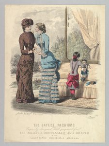 Den seneste mode eksplicit designet og forberedt til mølleren, kjolemageren og dr..., 1880-82. af Jules David
