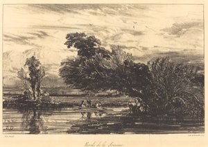 Bank of the Somme af Jules Dupré