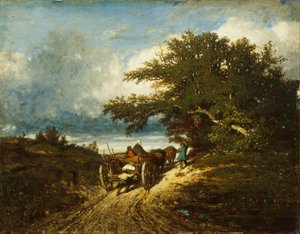 På vejen af Jules Dupré