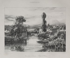 Udsigt nær Alençon, 1839. af Jules Dupré