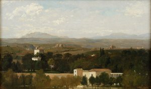 Udsigt nær Rom, 1864