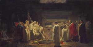 Martyrerne i katakomberne, 1855