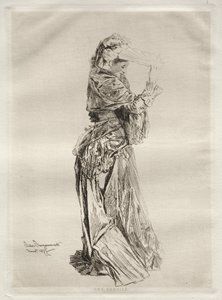A Genoise, 1877. af Jules Ferdinand Jacquemart