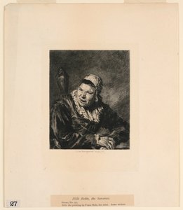 Hille Bobbe, the Sorceress, fra "Etchings of Pictures in the Metropolitan Museum, New York" af Jules Ferdinand Jacquemart