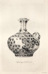 Den keramiske kunsts historie: En beskrivende og filosofisk undersøgelse af keramik... Plade VI, 1877. af Jules Ferdinand Jacquemart
