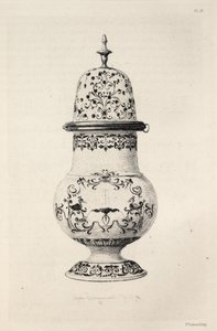 Den keramiske kunsts historie: En beskrivende og filosofisk undersøgelse af keramik...Plade IX, 1877. af Jules Ferdinand Jacquemart