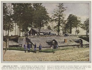 Ambulance du Front af Jules Gervais Courtellemont