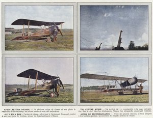 Fly tilbage fra Essen, Skydning mod fly, Der er gode, Rekognosceringsfly af Jules Gervais Courtellemont