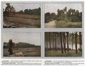 Lenharree, Lenharree, Tranchees Francaises, Bivouac Sous les Sapins af Jules Gervais Courtellemont