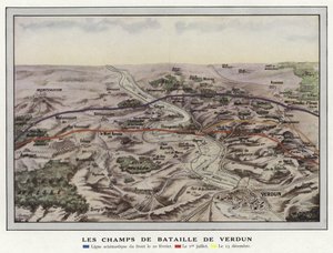 Slagmarkerne i Verdun