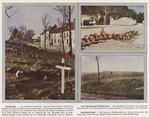 Penchard, De marokkanske Tirailleurs, Neufmontiers