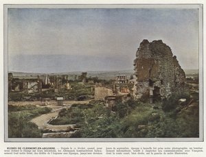 Ruinerne af Clermont-En-Argonne