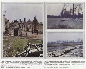 Soisy-aux-Bois, tyske tranchees nær Chapton, stortyske tranchees af Soisy