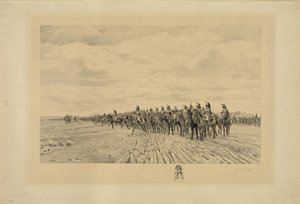 Napoleon Bonaparte i Austerlitz, 1894 af Jules Jacquet