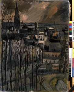 Gade Montagne de la Cour ( i Bruxelles ) af Jules Marie Canneel