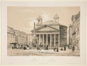 Rom, Pantheon d af Jules Monthelier