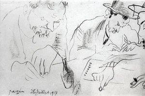 Paris-Køln af Jules Pascin