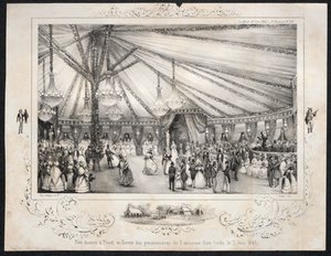 Fest givet i Tivoli til fordel for beboerne på den gamle borgerliste den 3. juni 1840 af Jules Platier