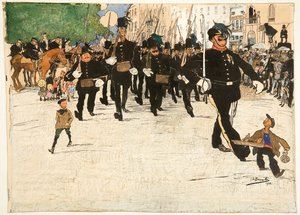 Vigilante-patruljens parade i Gent