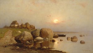 En fiskerby, 1892