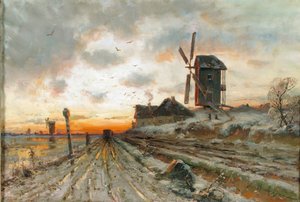 Tidligt forår, 1906 af Juli Julievich Klever