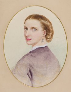 Selvportræt af Julia Abercromby
