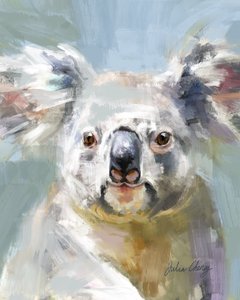 Koalaens blide blik af Julia Cheney