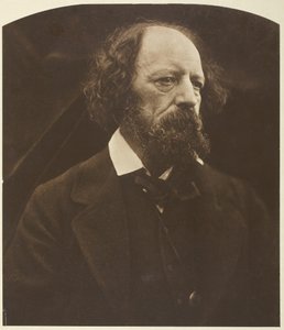 Alfred, Lord Tennyson, 1869, trykt 1875. af Julia Margaret Cameron