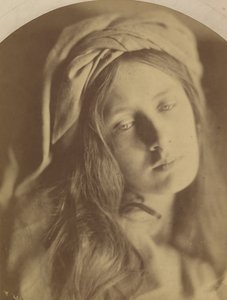 Beatrice, 1866. af Julia Margaret Cameron