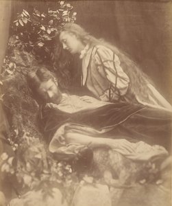 Gareth og Lynette, 1874. af Julia Margaret Cameron