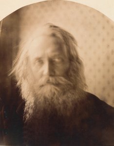 Henry Taylor. Forfatter af Philip Van Artevelde, 1864. af Julia Margaret Cameron