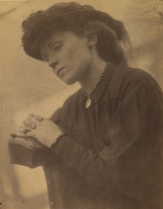 Minnie Thackeray, 1865. af Julia Margaret Cameron