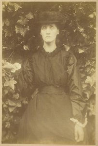 Mrs. Herbert Duckworth, 1874. af Julia Margaret Cameron