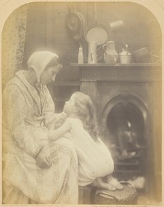 Mrs. Rachael Gurney ("Må Gud bringe far sikkert hjem", "Three Fishers Went Sailing Into the Deep") af Julia Margaret Cameron