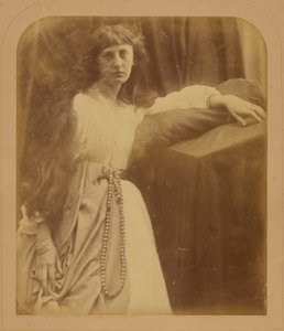 Præ-rafaelitisk undersøgelse af Julia Margaret Cameron