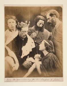 Dronning Phillipa går i forbøn for borgerne i Calais af Julia Margaret Cameron