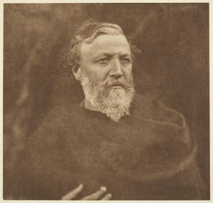 Robert Browning, 1865, trykt 1875. af Julia Margaret Cameron