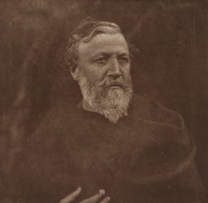 Robert Browning, maj 1865, trykt ca. 1902. af Julia Margaret Cameron