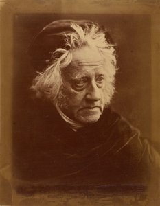 Sir J.F.W. Herschel af Julia Margaret Cameron