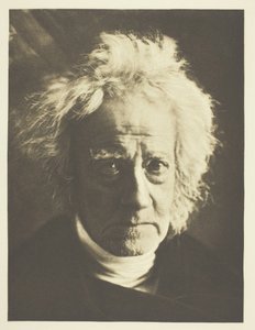 Sir John Herschel, 1867, trykt oktober 1890. af Julia Margaret Cameron