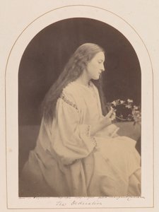 Dedikationen [Hattie Campbell] af Julia Margaret Cameron