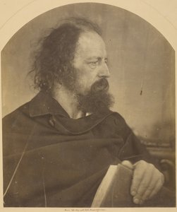 Den beskidte munk, Alfred Tennyson, 1865. af Julia Margaret Cameron