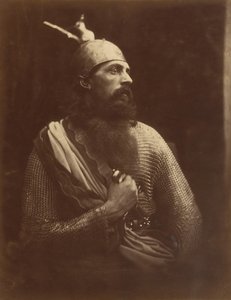 Kong Arthurs bortgang, 1874. af Julia Margaret Cameron