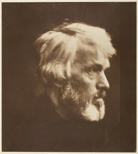 Thomas Carlyle, 1867, trykt 1875. af Julia Margaret Cameron